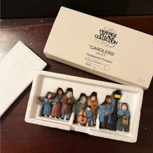 Vintage Department 56 Dickens Carolers 3 Pc Set